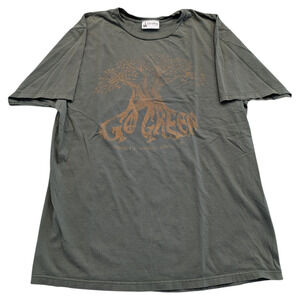 Mid 2000's Disney's Animal Kingdom Go Green Tree T shirt
